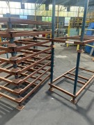 10 x Stackable Stillages with Removable Poles