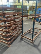 10 x Stackable Stillages with Removable Poles