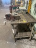 Metal Framed Work Bench with Timber Top & 5" Dawn Vice - 2