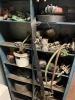 Metal Shelf Unit & Contents - 2