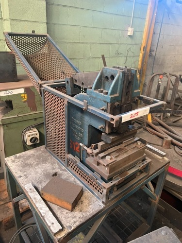 Brook Pneumatic Press on Bench