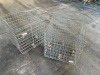 2 x Wire Mesh Stock Trolleys - 2