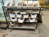 5 Tier Steel Trolley & Contents - 2