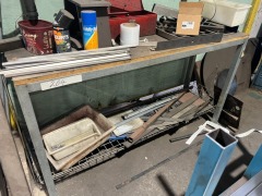 2 Tier Galvanised Bench