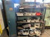 Steel Shelf & Locker including Contents - 2