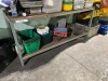 Galvanised Bench with Timber Top