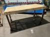 Steel Framed Mobile Table - 2