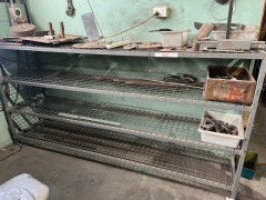 4 Tier Galvanised Shelving Unit
