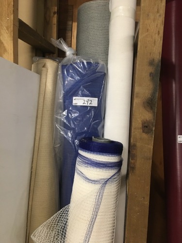 7 x Full and Part Rolls Assorted Shade Cloth