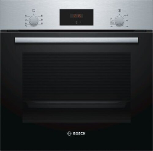 Bosch Cook Pack HBF133BS0A 60cm Oven and PBH6B5B60A Cooktop