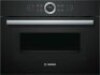 Bosch Black 45cm Serie 8 Compact Combi-Microwave Oven 900W CMG633BB1A