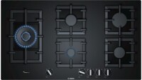 Bosch 900mm Series 6 5 Burner Tempered Glass Gas Cooktop &ndash; Black PPS9A6B90A