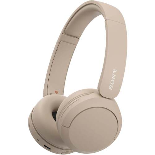 Sony WH-CH520 Wireless On-Ear Headphones - Beige