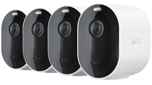 Arlo Pro 5 2K Spotlight Security Camera - 4 Camera Pack VMC4460P-100AUS