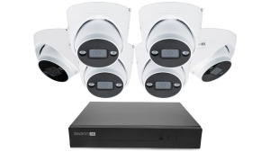 Swann AdvancedX Wired NVR Security System with 6 Dome Camera Kit