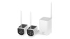 Swann MaxRanger4K Solar Security System with Longest Range Wireless and 64GB SD Card - 2 Pack