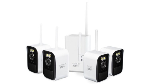 Swann MaxRanger4K 4 Camera Mini Wireless Security System
