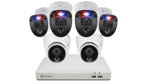 Swann Enforcer 8 Channel 1080p FHD DVR Security System with 4 Bullet Camera and 2 Dome Camera