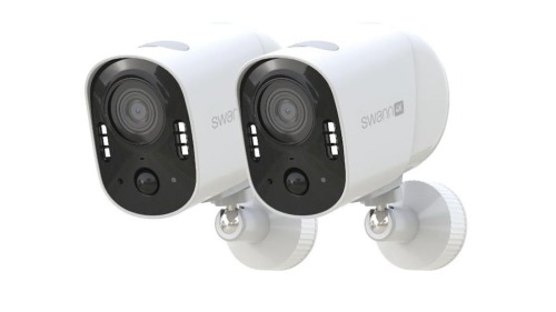Swann Pack of 2 Xtreem4K Wireless Security Camera with 32GB Micro SD 6090512