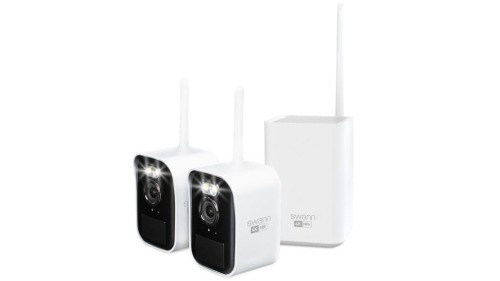 Swann MaxRanger4K 2 Camera Mini Long-Range Wireless Security System