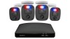 Swann Home 4 Camera 4 Channel 1080p Full HD DVR Security System with 64GB Micro SD Card