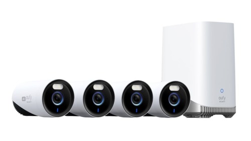 eufy Security eufyCam Professional (E330) 4-Cam Kit with HomeBase 3