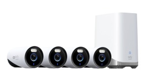 eufy Security eufyCam Professional (E330) 4-Cam Kit with HomeBase 3