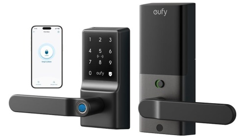 eufy Security C33 Smart Lever Lock - Black T85L0C11