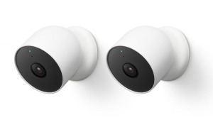 Google Nest Cam (Outdoor or Indoor, Battery) - 2 Pack GA01894-AU