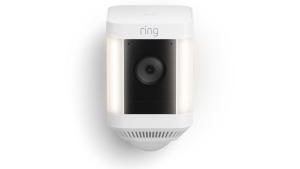 Ring Spotlight Cam Plus Battery Security Camera - White B09JZ5BG26