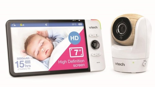 VTECH 7-inch HD Full Colour Pan and Tilt Baby Monitor BM7750HD
