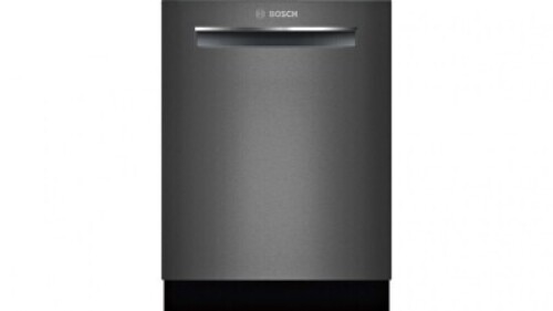 Bosch 60cm Black Stainless Steel Under Bench Dishwasher- SMP66MX03A