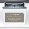 Bosch SMV66MX01A Serie 6 Fully Integrated Dishwasher