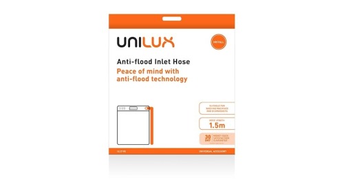 5 x Unilux Anti-Flood Inlet Hose 1.5m