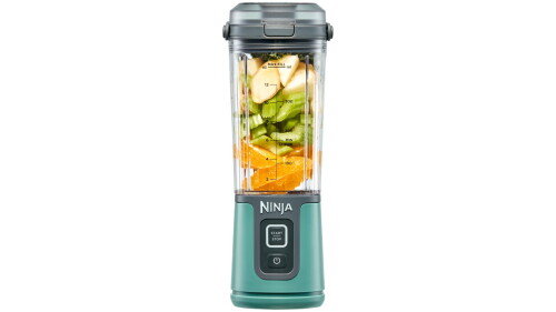 2 x Ninja Blast Portable Blender - Denim Blue & Forest Green BC100NVANZ/BC100EMANZ