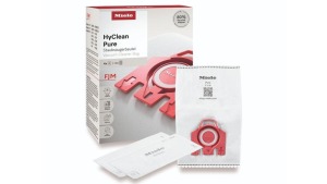 4 x Miele FJM HyClean Pure Vacuum Cleaner Bag - Red