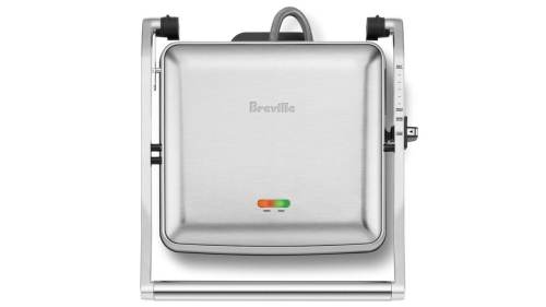 Breville the Toast & Melt 4 Slice Sandwich Press - Brushed Stainless Steel