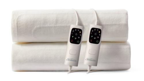 Sunbeam Sleep Perfect Antibacterial Electric Blanket - Queen