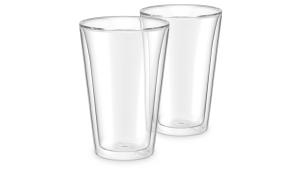 3 x Breville The Iced Coffee Duo Dual Wall Thermal Glass BES047CLR
