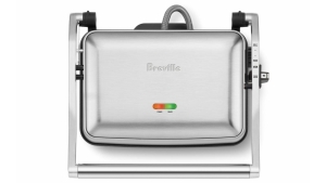 Breville the Toast & Melt 2 Slice Sandwich Press - Brushed Stainless Steel