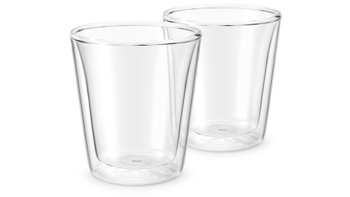 3 x Breville The Latte Duo Dual Wall Thermal Glass BES046CLR