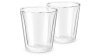3 x Breville The Latte Duo Dual Wall Thermal Glass BES046CLR