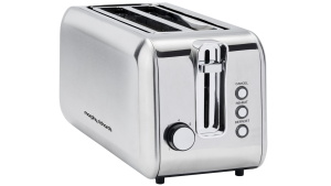 Morphy Richards Equip 4 Slice Long Slot Toaster - Stainless Steel