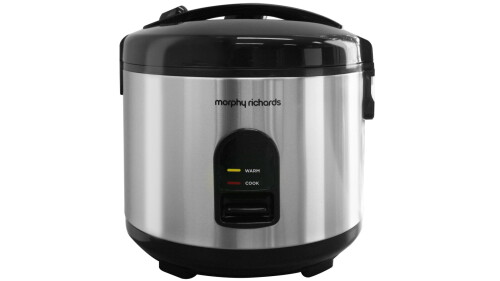 Morphy Richards 10 Cup Rice Cooker - Stainless Steel