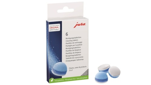 12 x Jura 3 Phase 6 Pack Cleaning Tablets