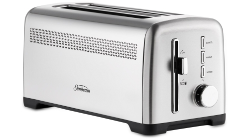 Sunbeam Fresh Start 4 Slice Long Slot Toaster - Stainless Steel