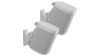2 x Sanus Pair of Wireless Speaker Wall Mount for Sonos ONE, PLAY:1 and PLAY:3 - White