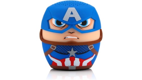 3 x Bitty Boomers Marvel Captain America Portable Bluetooth Speaker