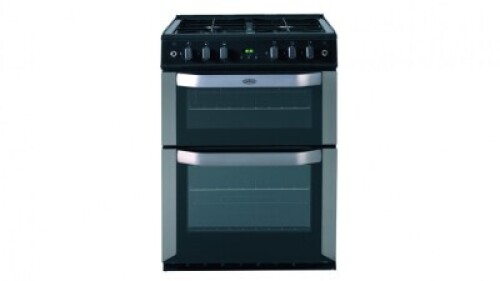Belling 600mm Freestanding LPG Twin Cavity Cooker - Stainless Steel FSG61TCFSLPG