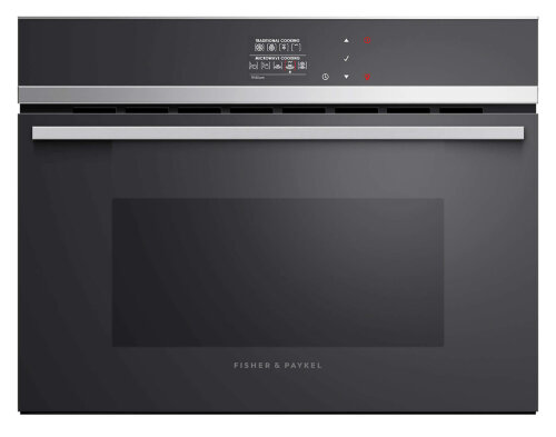 Fisher & Paykel OM60NDB1 60cm Built-in Combi-Microwave Oven 900W